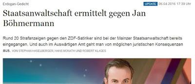 Der Fall Böhmermann: Viel Lärm um Nichts