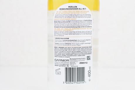 [Review] Garnier SkinActive Mizellen Reinigungswasser All-in-1 waterproof*