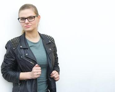 Schlechtwetter Outfit in Mango Jacke, Nudie Jeans, Lazzarini Stiefeln und H&amp;M Shirt