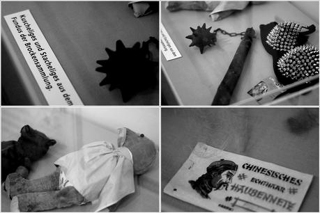 Blog + Fotografie | fim.works | Nachtansichten Bielefeld | Anstalt Bethel | Ausstellung BroSa | Collage Funde in der Altkleidersammlung