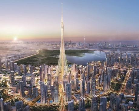 Der neue Tower am Dubai Creek Harbour, Foto: PRNewsFoto / Emaar