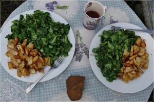 Endlich kann man wieder draußen essen!