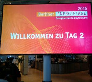 Rückblick Berliner Energietage 2016