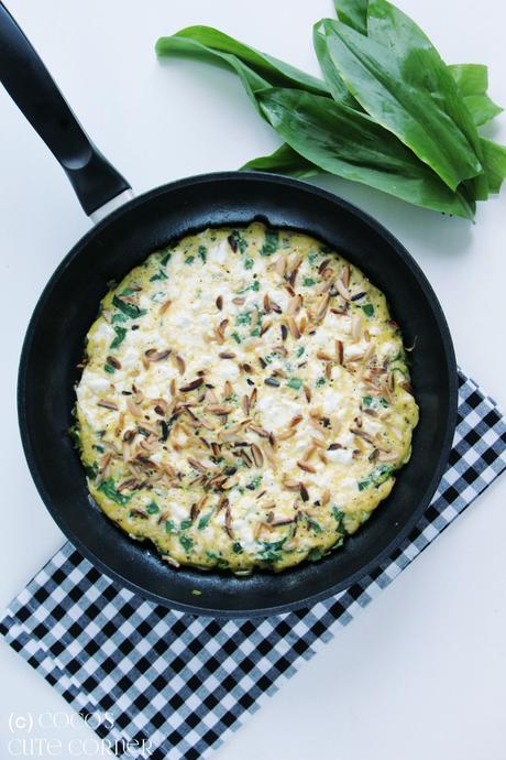Bärlauch Frittata - Frühlingsrezept mit Resteverwertung Bärlauch Frittata - Frühlingsrezept mit Resteverwertung