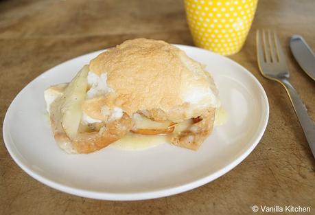 Birnen-Pudding-Auflauf