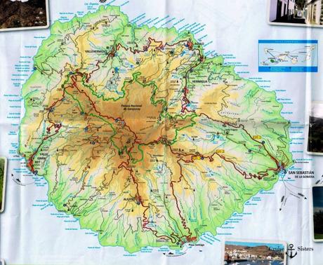 map La Gomera