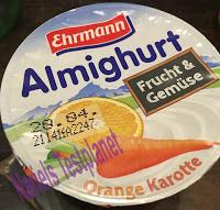 Produkttest Ehrmann Almighurt Frucht & Gemüse