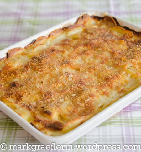 Kaninchenschlegel Kartoffelgratin 4