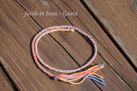 Kumihimo mit 8 Fäden