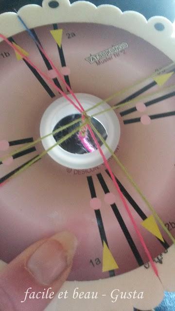 Kumihimo mit 8 Fäden