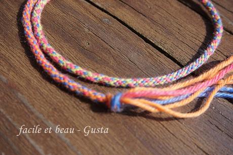 Kumihimo mit 8 Fäden