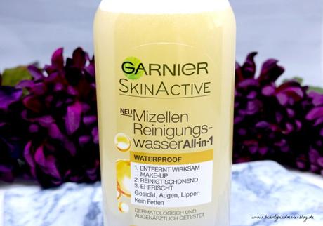 Garnier Skin Active Mizellen Reinigungswasser All-In-1 Waterproof - Review Gesichtswasser