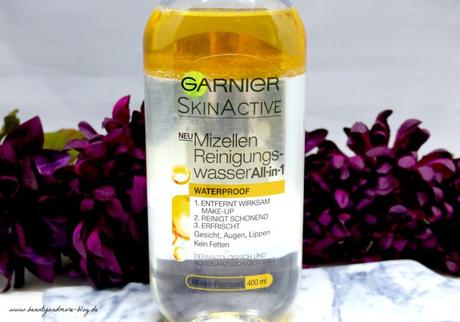 Garnier Skin Active Mizellen Reinigungswasser All-In-1 Waterproof - Review Öl