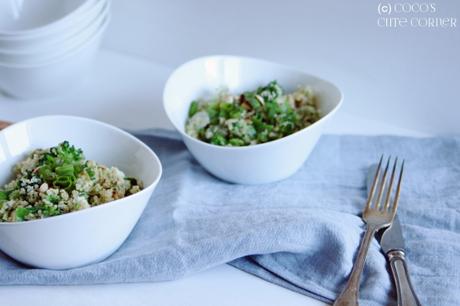 Quinoasalat mit Brokkoli, Avocado und Feta - grosse Quinoa Liebe Quinoasalat mit Brokkoli, Avocado und Feta - grosse Quinoa Liebe