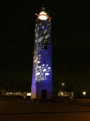 Leuchtturm in Noordwijk Foto (c) Reise Leise