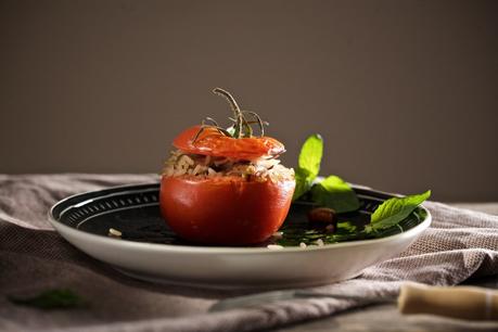 Gefüllte Tomaten, Food-Blog, vegan, glutenfrei, Rezept, Stuttgart