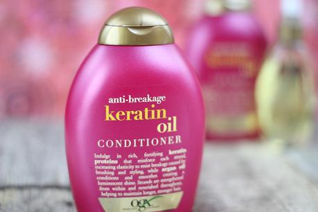 OGX anti-breakage keratin Oil Shampoo Conditioner Oil bei Müller