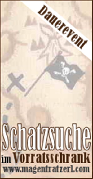 Schatzsuche, Kondensmilch und American Cookies