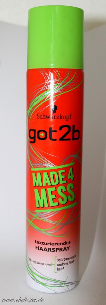 Schwarzkopf Got2b Made4Mess