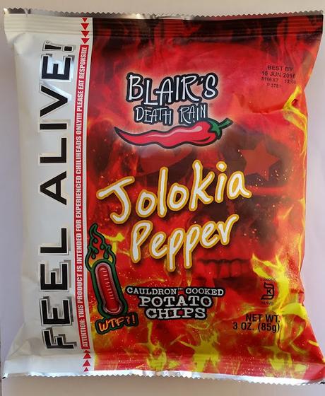 Blair's Death Rain - Jolokia Pepper Cauldron Cooked Potato Chips