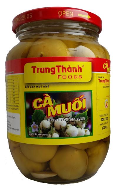 TrungThành Foods - Cà Muối (Pickled salt egg-plant)