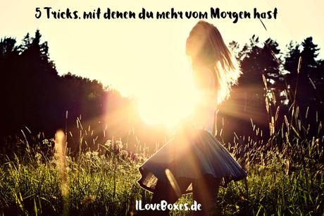 Morgenrituale für einen schnelleren Start