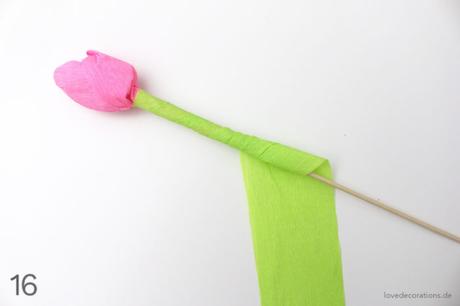 Tulpenstrauß Bonbons Muttertag 16