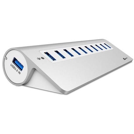 Amazon Blitzangebot: USB 3.0 Hub mit 10 Ports und Netzteil für 28,99€ statt 35,99€