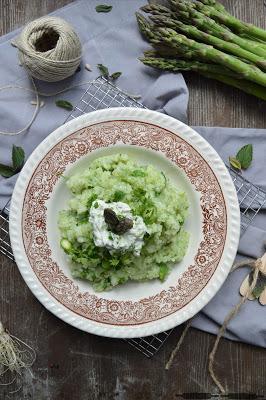 Frühlingsrisotto mit Spargel / Risotto with Asparagus