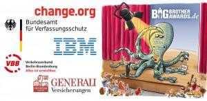 Big Brother Awards 2016 gestern in Bielefeld verliehen