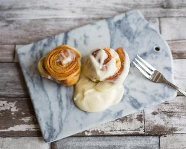 Food: Cinnamon Rolls  mit Firschkäse Frosting