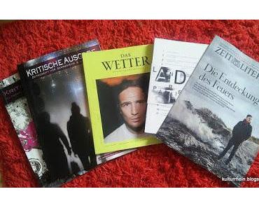 [Gelesen] Kultur- und Literaturzeitschriften