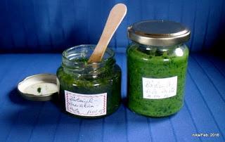 Bärlauch - Paste - Bärlauch für den Winter -