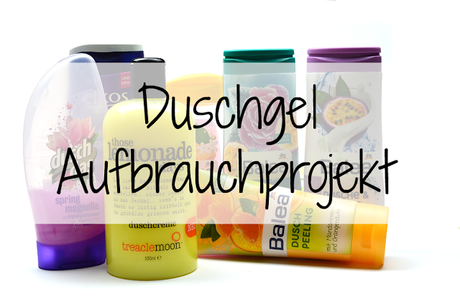 Duschgel Aufbrauchprojekt Teil IV Update I & kleine Duschgelsammlung