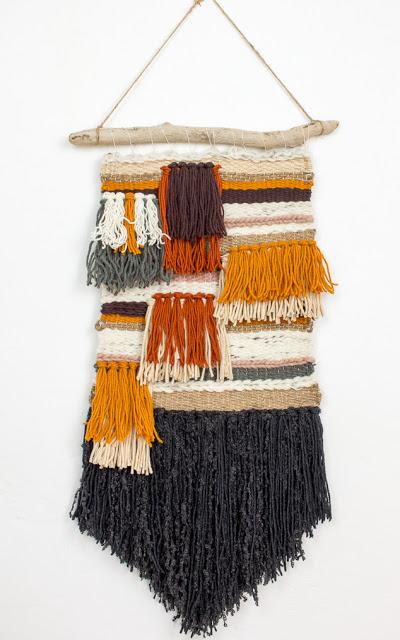 DIY | Upcycling | Wandteppich | Wandschmuck | Webteppich | Selber machen | Weben