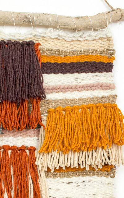 DIY | Upcycling | Wandteppich | Wandschmuck | Webteppich | Selber machen | Weben