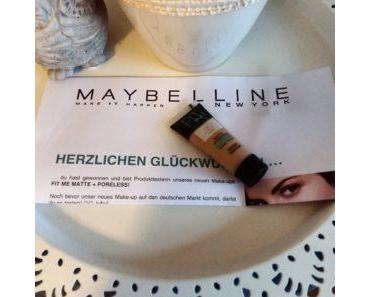 Maybelline FIT ME MATTE + PORELESS Make up