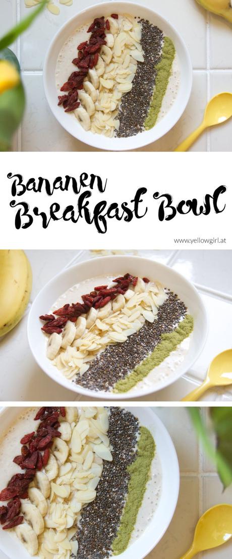 Bananen Breakfast Bowl