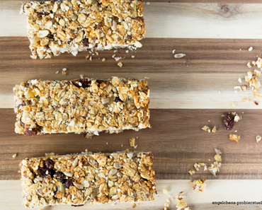 Jans Müsliriegel, ichbacksmir und Ankündigung!