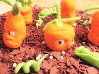 Junges Gemüse, frech und süß