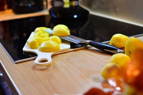 Würziges Kartoffelgulasch für kalte Wintertage