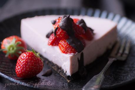 „Bake together“   No-bake Strawberry-Cheesecake mit OREO-Boden