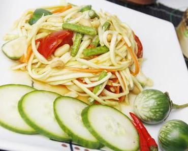 [Rezept] Som Dtam Mamuang (Thai green Mango Salad)