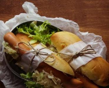 Hotdog nach Art des Houses