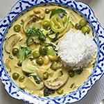 Grünes Curry mit Thai-Auberginen | Madame Cuisine Rezept