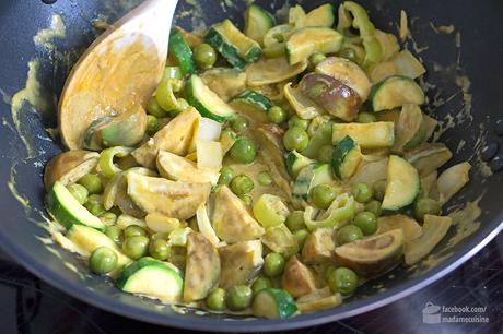 Grünes Curry mit Thai-Auberginen | Madame Cuisine Rezept