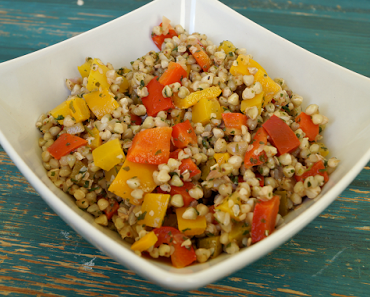 [vegan] Buchweizen-Paprika Salat