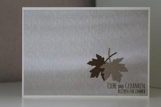 Trauerkarten auf Vorrat