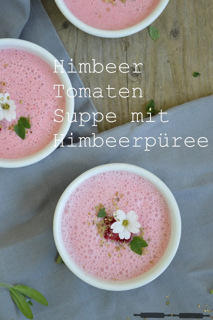 Himbeer Tomaten Suppe / Raspberry Tomato Soup