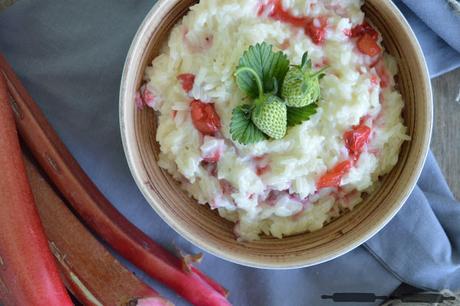 Erdbeer-Rhabarber Risotto / Risotto with Strawberries and Rhubarb